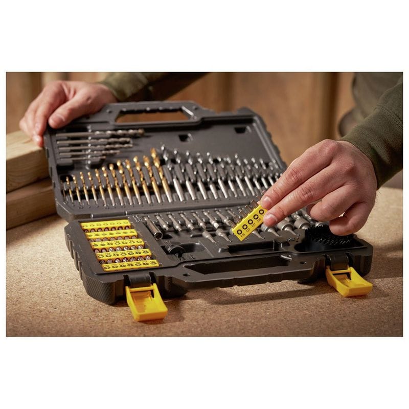 Stanley 100 Piece Drill Bit Set - Image 2