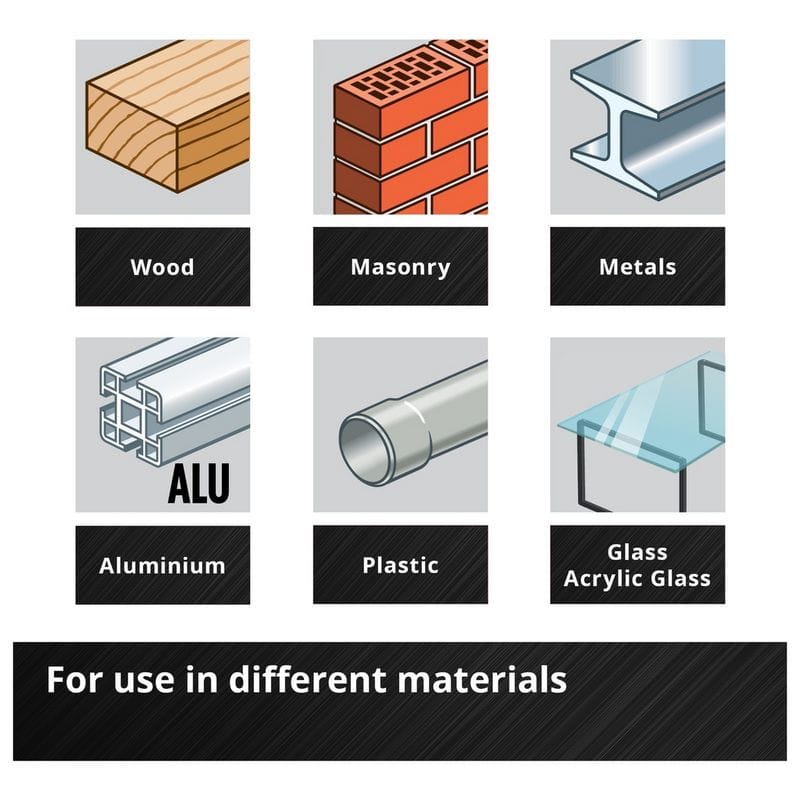 Einhell 33 Pieces M-CASE Drill Bit Set - Image 3
