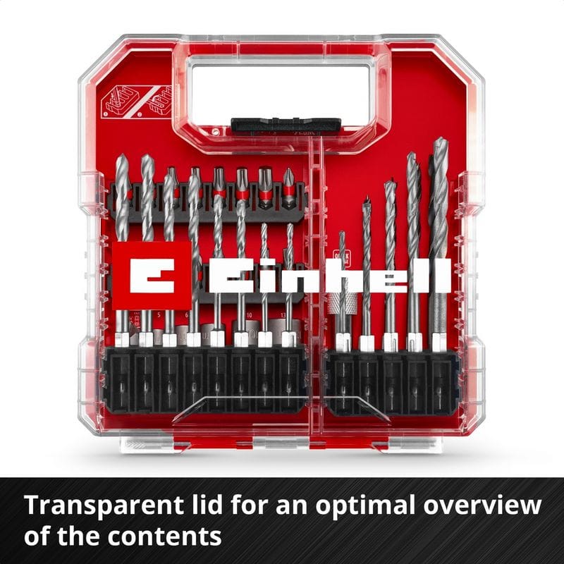 Einhell 40-Piece L-CASE Drill & Bit Set - Image 5