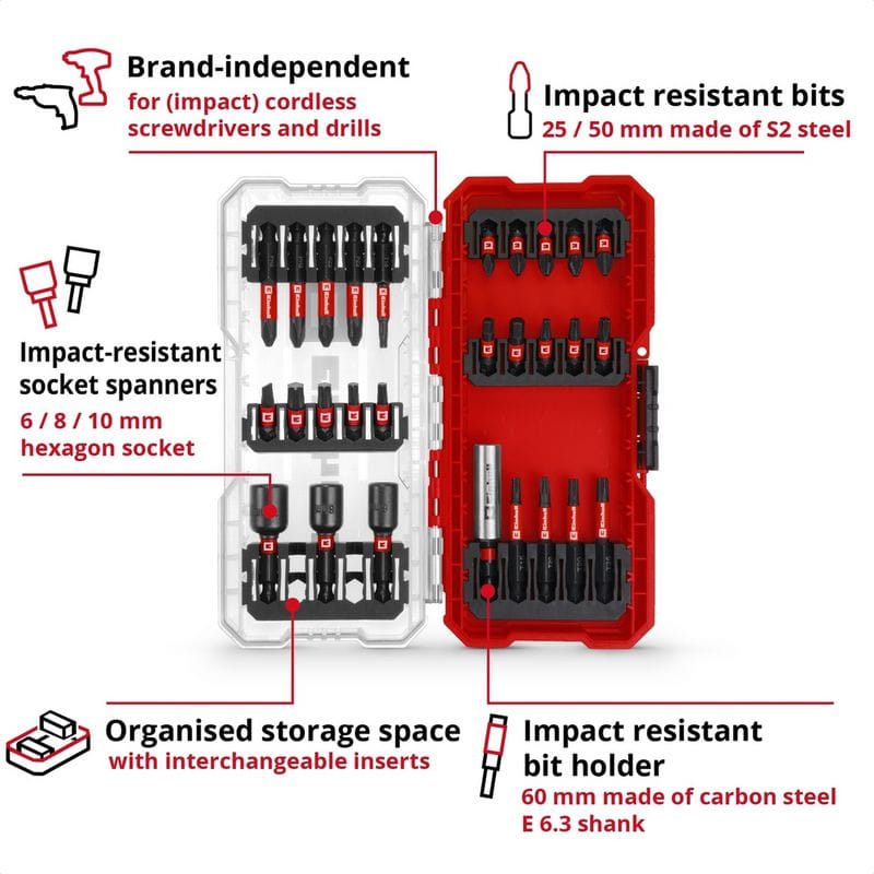 Einhell 28-pieces Drill Bit Set - Image 2