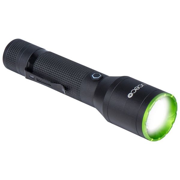 Luceco 6W Multi-Focus LED Torch | Adjustable Rechargeable Flashlight