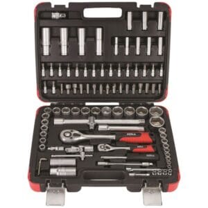 Hilka 94-Piece Socket Set | Comprehensive Socket and Wrench Kit