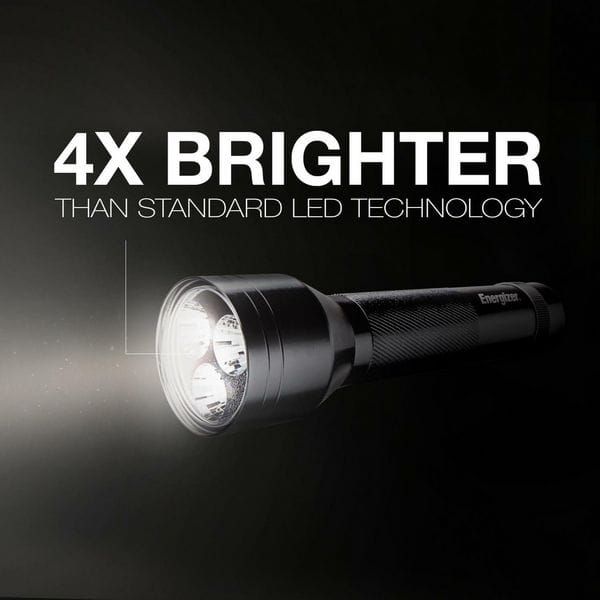 Energizer 2D LED Torch | Metal Body Flashlight with Long Battery Life - Image 2